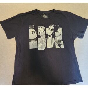 Disney Store Mickey Mouse Donald Duck Goofy Pluto‎ Graphic T-Shirt 2XL